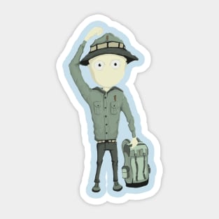 traveling Sticker